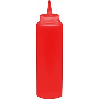 Диспенсер для бара красный (соусник) 250 мл [1742, 51721]-1