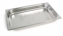 Гастроемкость 1/1 h=150 мм, 20 л, нерж., перфорир. d=4 мм, MGsteel /1/6/