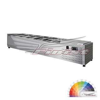 Витрина настольная холодильная ToppingBox НХВо-8, 1810*390*255-2