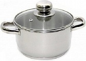 Кастрюля 1,5 л Классика-Прима, объемн/ручки, ст/крышка, 160мм 1/6