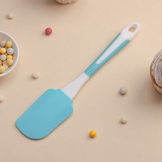 Лопатка Доляна «Профи», 24 см, цвет голубой-1