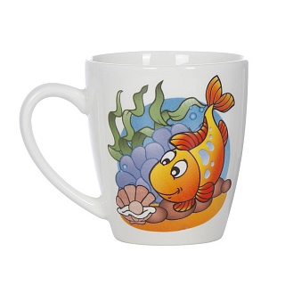 Кружка 220 мл Морской мир фс2241-1