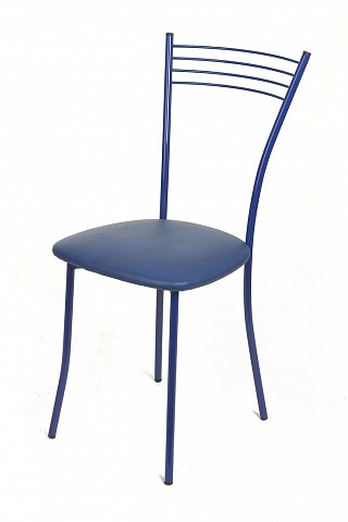 Стул "Хлоя" бриллиант серый кож зам-1