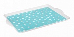 Поднос Горошек 470*325*30 бело-розовый 1/10-preview-2