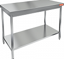 Стол нержавеющий разделочный центральный с полкой HICOLD НСО-14/7П