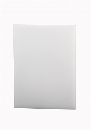 Доска разделочная 400х300х12 мм белый полипропилен-1