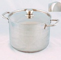 Кастрюля 8,0 л Титан 1/2