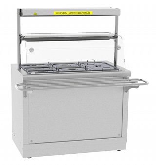 Новинка от ABAT: мармит 2-х блюд ЭМК-70Х-1