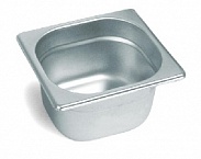 Гастроемкость 1/6 h=150 мм. 2,3 л. нерж. MGsteel /1/6/36/