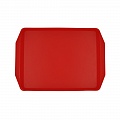 Поднос 42*30 см красный, поверхность шагрень MG /1/10/
