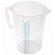 Кувшин мерный 3,0 л. прозрачный пласт. (JD-8609PP/86321) /1/36/