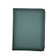 Папка-меню 32,5*24 кож.зам.-шелк зеленая