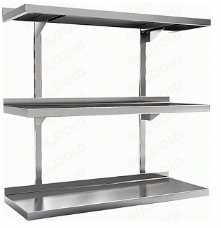 Полка настенная каскадная НПНК-14/3-1