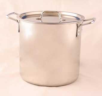 Котел 34л. (d 40см; h 30см). Сварной, клепан ручки (КТ-ОБ-37 В)-1