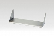 Полка навесная открытая ПНОб - 1000*300*180 "Base", цинк, сплошная