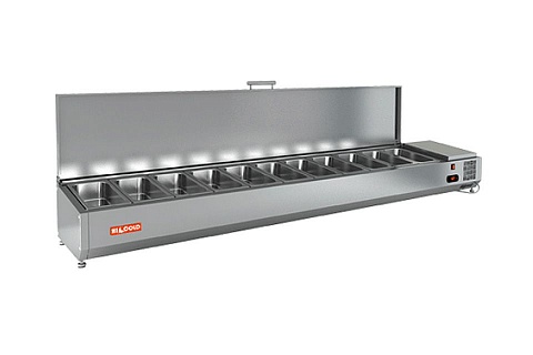 Витрина настольная HICOLD VRTU 2280-1