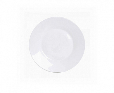 Тарелка плоская белая, Д20 см , арт. ДФ-ТП20-1