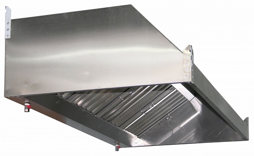 Зонт ЗВН-03 900*900*350 задняя стенка оцинк. -1