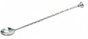 Ложка барменская с метал. кнопкой 28 см. нерж MGsteel /1/300/																								