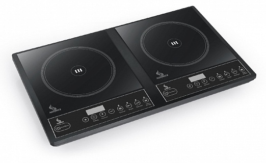 Плита индукционная AIRHOT IP3500 D SLIM двухконфорочная-1