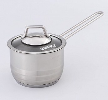 Ковш «Классика», d=12 см, h=8 см, 1 л, капсульное дно, стеклянная крышка-1