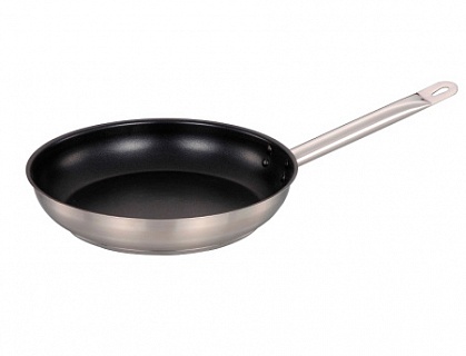 Сковорода d=22 см, h=5 см, 1,5 л, нерж. с антиприг. покрыт. (индукция) MGsteel /1/-1