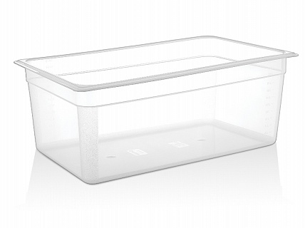 Гастроемкость 1/1 h=200 мм. 24 л. п/п прозрачная (кр. 76826) GP /1/6-1