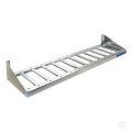Полка настенная решетчатая ПН-011/1100 из нерж. стали AISI 430 