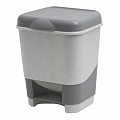Контейнер для мусора с педалью 8л арт.С427