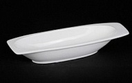 Блюдце глубокое для оливок прямоугольное 7,5''х2,25'' 190х60мм[JXA552-01]