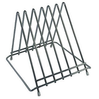 Подставка для 6 досок, нерж.сталь-1