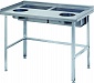 Стол специализированный для очистки овощей СО-С-2-1500.800-02 (СО-2/1500/800)-preview-1