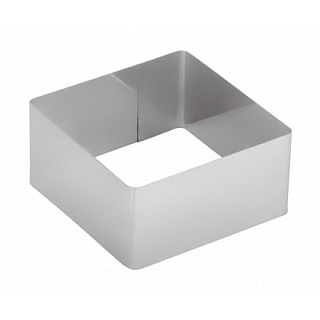 Форма для выпечки/выкладки гарнира или салата «Квадрат» Luxstahl 100х100 мм-1