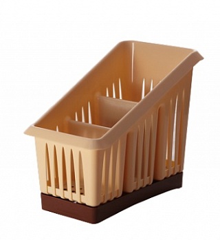 Сушилка для столовых приборов 3х-секционная "Лилия"-1