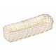 Корзинка пластиковая для столовых приборов 270х90х55 мм белая [White 3531, KT3049]