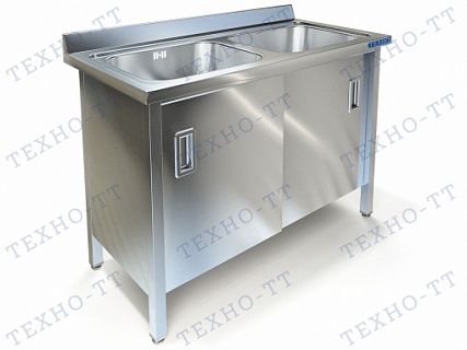 Ванна моечная двойная ВМ-25/557-2