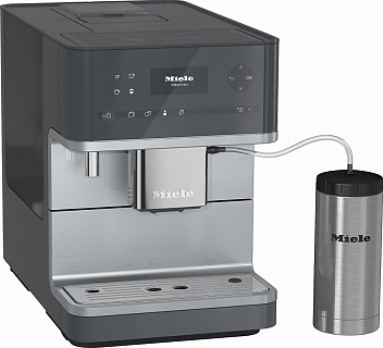 Кофемашина Miele CM6350 GRGR графитовый серый-1