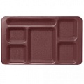 Поднос с 6 отделениями, сополимер