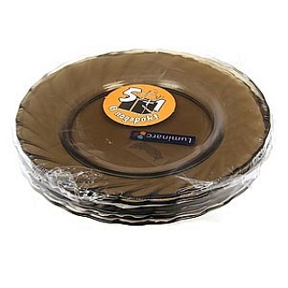 Тарелка дес. ОКЕАН дымч. 20см.-1