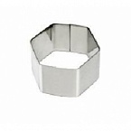 Форма для выкладки/выпечки "Шестиугольник" d=7 см h=4,5 см MGSteel