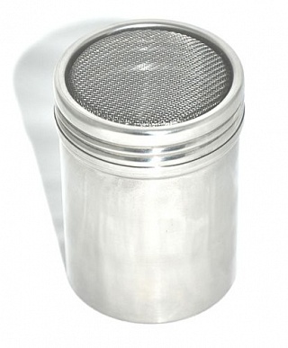 Емкость для сыпучих прод. 0,3 л. с мелк. сеткой нерж. MGsteel /1/144/-1