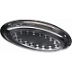Блюдо овальное 400х245 мм из нержавеющей стали [RGS-XX-3017]