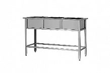 Ванна моечная ВМСр - 500/3 "Retail", 3 отв. д/смесит.