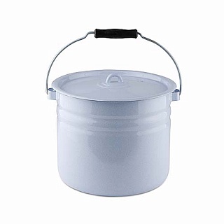 Ведро 12 литров эмалиров, цилинд.-1