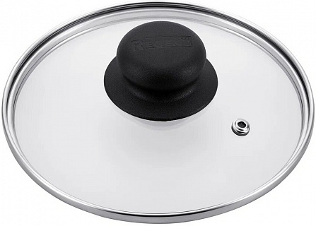 Крышка Regent Inox низкая с пароотводом 16 см 93-LID-03-16-1