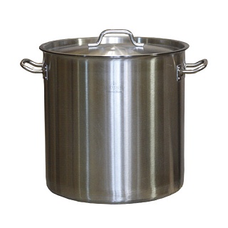 Котел 50 л профессиональный Luxstahl тройное дно [101307]-2