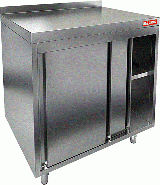 Стол закрытый купе HICOLD НБМСЗК-12/6Б-1