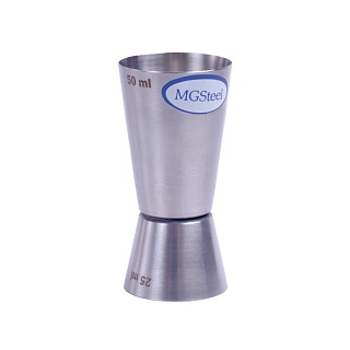 Джиггер 25/50 мл. d=39/41 мм. h=85 мм. нерж. MGsteel /1/200/-1