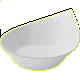 Салатник «Кунстверк» фарфор; 190мл; D=112,H=53,L=135мм; белый
