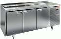 Стол охлаждаемый для салатов HICOLD SL1-111GN (1/3)